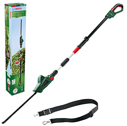 Bosch Akku Teleskop Heckenschere UniversalHedgePole 18 | 1 Akku, 2,5 Ah, 18 Volt System, im Karton