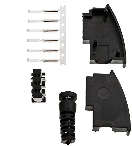 Helos TAE Stecker TAE 6 F, schwarz, lose