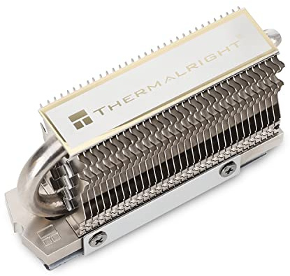 Thermalright HR-09 2280 SSD Kühlkörper, doppelseitiger Kühlkörper, mit thermischem Silikon Pad für M.2 SSD Computer und PC