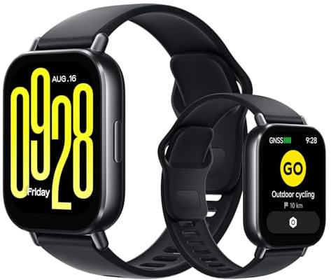 Xiaomi Redmi Watch 5 Active Smartwatch, 2.0" LCD Display, 18 Tage Akku, 140+ Sportmodi, Herzfrequenz- und SPO₂-Tracking, 5ATM Wasserdicht, Bluetooth-Anrufe, Fitness-Tracker, Schlafüberwachung