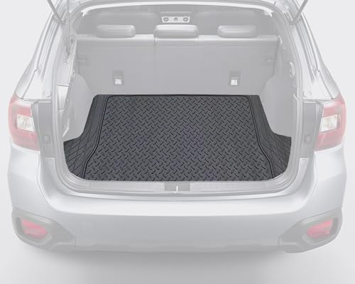 Auto Accessori Lupex Universal-Kofferraum-Matte, 142 x 111 cm, zuschneidbar, aus Gummi, Schwarz