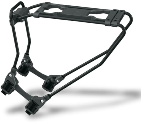 SKS GERMANY Infinity UNIVERSAL MIK Gepäckträger (Fahrradzubehör zum Nachrüsten für Fast jedes Fahrrad, Verstellmechanismus und Schnellspannsystem, Aluminium, mit MIK-Klicksystem), schwarz