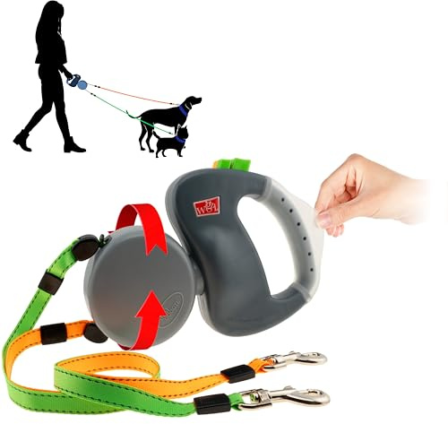 WIGZI Dual Doggie 3.0 Gel-Rollleine, Grau