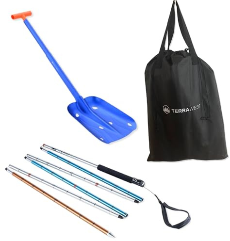 TerraWest Core Plus Lawinenschaufel und 240 cm Quick Lock Sonde