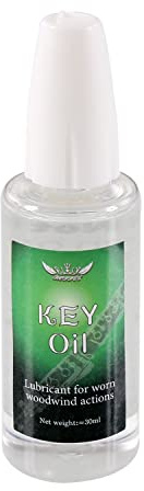 Schlüsselöl für Musikinstrumente für Klarinetten, Flöten, Saxophone, Oboen, Fagotte, Holzblasinstrumente, 1,02 fl. oz