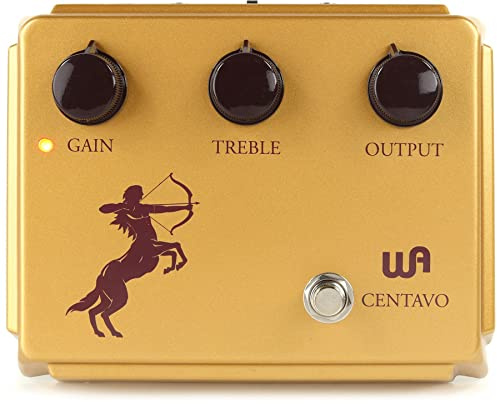 Warm Audio - WA-CV CENTAVO - Overdrive-Pedal für Gitarre - orangefarbenes Finish