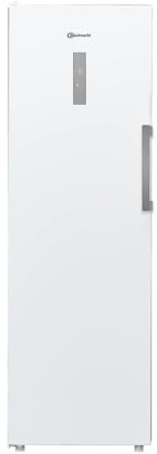 Bauknecht GKN 18660DW NoFrost Gefrierschrank, 286 l Nutzinhalt, 186,5 cm Höhe, Supergefrierfunktion, Touch Display, LED-Innenbeleuchtung, leise 34 dB, Weiß