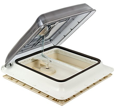 Dachfenster Dachhaube Vent 40x40 cm Klar inkl. Dichtmittel für Wohnwagen Wohnmobil