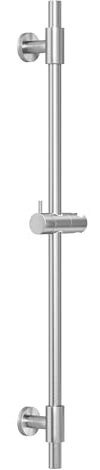 KES Duschstange Brausestange Edelstahl 304 Wandstange Dusche Duschkopfhalterung Duschhalterung Stange Duschkopf Verstellbar 78 CM Gebürstet, F209S78-BS