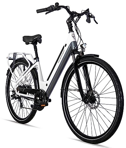 Bergsteiger Hampton 28 Zoll City E-Bike Elektrofahrrad Alurahmen 250 W