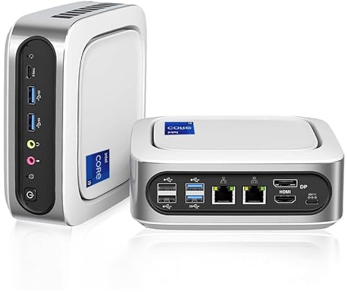 AWOW Mini PC Wi-11 Pro mit i9-11900H (8C 16T, bis zu 4.9Ghz), 16GB DDR4 1TB NVME SSD Mini Computer with WiFi 6 BT 5.2 4K Triple Display Type-C Dual 2.5G LAN