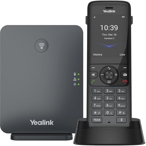 Yealink DECT Telefon W78P schwarz