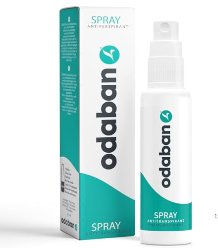 Gamergrip - odaban® Antitranspirant Deo Spray gegen schwitzige Hände | Handschweiß | schwitzende Füße | schwitzen im Gesicht & Körper 30ml