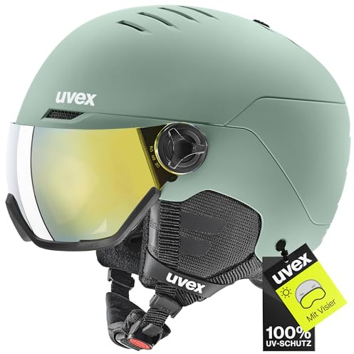 uvex Wanted Visor Visier Skihelm - Navy mat