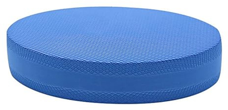 Ovale Schaumstoff-Balance-Pads, aus Thermoplastische Elastomere，Weich Komfortables Ganzkörpertraining Balance Pad für Fitness -Workout-Training Geeignet für zu Hause, Arbeit(Blau)