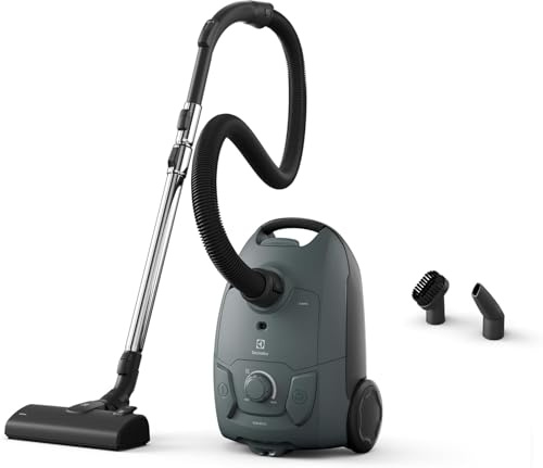 Electrolux EB51C1OG Staubsauger mit Beutel, 500 Bagged Cleaner, hohe Filtration, leistungsstarker Staubsauger 650 W, 3 l Beutelkapazität, Handstaubsauger, 78 dB, Ozeangrün