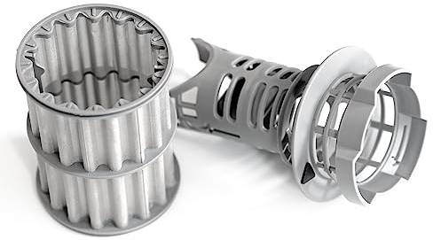 Premium Mikrofilter Fein Sieb Kompatibel mit Geschirrspüler Bosch, Siemens, Neff, Constructa, Küppersbusch aus Kunststoff und Metall