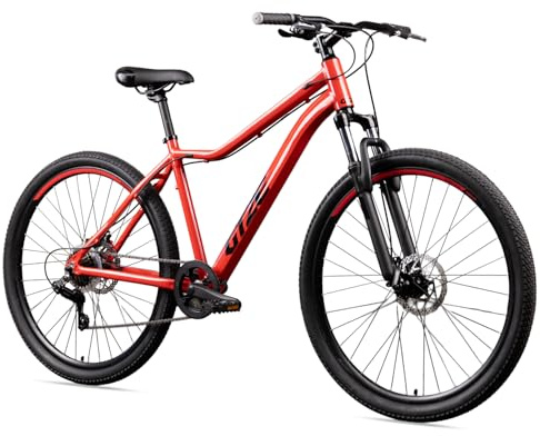 Goetze Sigma MTB Hardtail | 27,5 Zoll Laufrad | 15 Zoll Aluminiumrahmen | 7-Gang Kettenschaltung mit Drehgriff | Scheibenbremsen | Federgabel mit 60 mm Federweg | 90% vormontiert