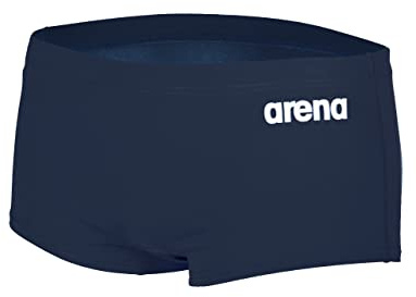 Arena Solid Team Herren-Badeshorts, Schnelltrocknende Badebekleidung, Badehose aus MaxLife Eco Gewebe mit Maximaler Chlorbeständigkeit und UPF 50+ UV-Schutz