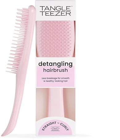 Tangle Teezer Ultimate Detangler Haarbürste – Für Nasses & Trockenes Haar – Entwirrungsbürste für Alle Haartypen – Zweistufige Borsten Reduzieren Haarbruch & Entfernen Knoten – Millennial Rosa