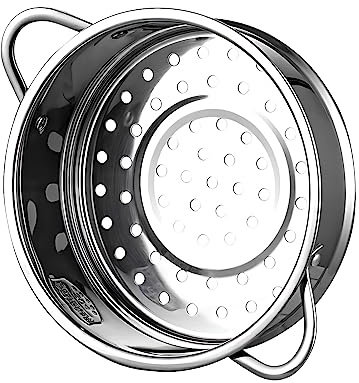 Kleiner Dampfgarer,Edelstahl Dampfgarer DäMpfeinsatz füR KochtöPfe,Topf-Dampfeinsatz,Dampfgitter,Innendurchmesser 20 Cm,Gebildet Vom Nahrungsmittelgrad 304 Edelstahl, Olid und Haltbares Gemacht