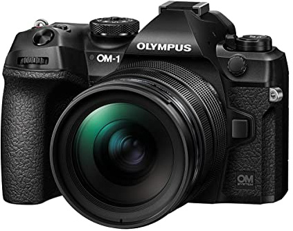 OM SYSTEM OM-1 Micro Four Thirds Systemkamera inkl. M.Zuiko Digital ED 12-40mm f2.8 PRO II, 20 MP BSI Stacked Live MOS-Sensor, 1053 Kreuzpunkt-AF und 5-Achsen-Stabilisierung