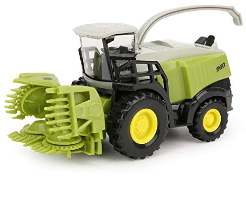 Zerodis 1/42 Mini Mähdrescher Fahrzeug Modell Spielzeug Kinder Bauernhof Legierung Fahrzeug frühes pädagogisches Sammlungsspielzeug für Kinder und Mädchen(Grün)