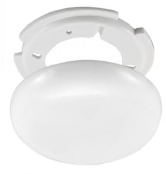 Aufputz Verteilerdose flach Ø10 cm x1,5 cm Weiß – Aufputzdose Kabelabdeckung Deckenlampe Deckendose Baldachin Lampe Deckenrosette Lampenanschluss Abdeckung Leuchtenanschluss Deckenabdeckung