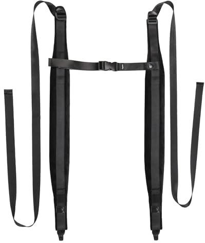 Rayzm Akkordeon Schultergurte/Akkordeongurt/Akkordeon Schulterriemen/Akkordeon Trageriemen, Verstellbare Schultergurte für Akkordeons, 6cm Breit * 1cm dicker weicher Samt für komfortables Spielen