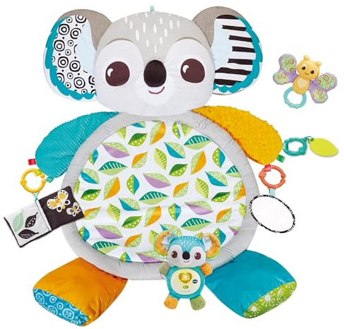 VTech Baby Koala-Spieldecke – Mit Musik, verschiedenen Texturen und abnehmbarem Spielzeug – Interaktive, waschbare Sensorik-Spielmatte – Für Babys von 0-24 Monaten