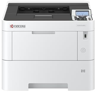 Kyocera Ecosys PA4500x Laserdrucker Schwarz Weiss, Duplex-Einheit, 45 Seiten pro Minute, Laserdrucker mit 100+500 Blatt Zufuhr, Gigabit LAN. Schwarz-Weiss-Drucker mit Mobile Print