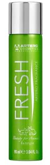 Artero Fresh Hundeparfüm 90 ml, Duftspray für Hunde und Katzen | Zitrisch und jung, überdeckt Gerüche zwischen zwei Bädern, vegan, ohne Parabene und Silikone, Hundedeo, Fellduft