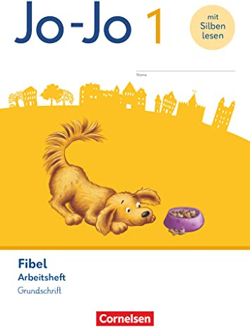Jo-Jo Fibel - Allgemeine Ausgabe 2023 - 1. Schuljahr: Arbeitsheft in Grundschrift - Mit Lauttabelle und Lernspurenheft