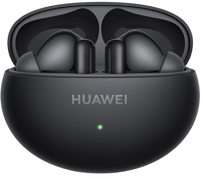 HUAWEI FreeBuds 6i kabellose Kopfhörer, Intelligente Aktive Geräuschunterdrückung 3.0, Druckvoller Bass, Bis zu 35 Stunden Akkulaufzeit, Bluetooth 5.3, Staub- und Wasserbeständigkeit nach, Schwarz