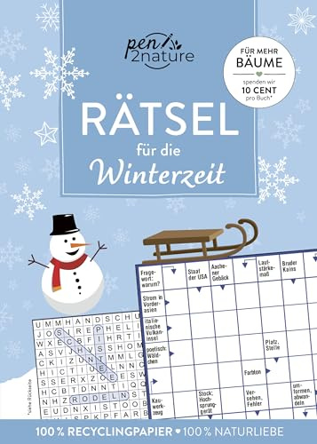 Rätsel für die Winterzeit: Winterlicher Knobelspaß in handlichem Format I über 250 Rätsel im Mix (Premium-Rätsel)