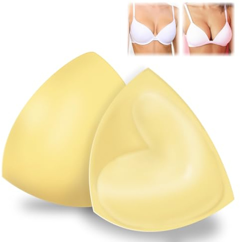 prowithlin Klebe BH Push Up Pads, Selbstklebender BH, Pushpads Doppelseitig Klebende Pushup Nippelcover (DE/NL/SE/PL, Alphanumerisch, Einheitsgröße, Regular, Regular)