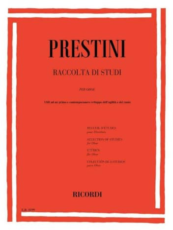 Raccolta Di Studi Per Oboe Utili Ad Un Primo E