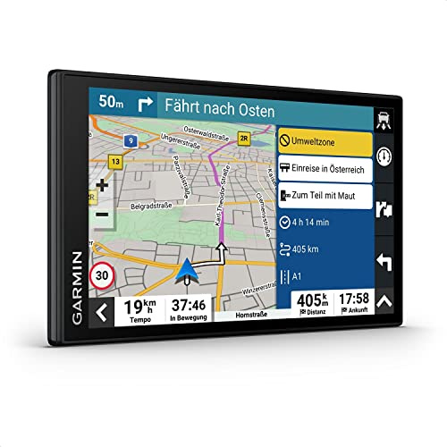 Garmin DriveSmart 66 MT-D – Navigationsgerät mit hellem 6 Zoll (15,2 cm) HD-Display, 3D-Europakarten mit Umweltzonen, Verkehrsinfos in Echtzeit via Digital Traffic, Sprach- und Fahrerassistenz