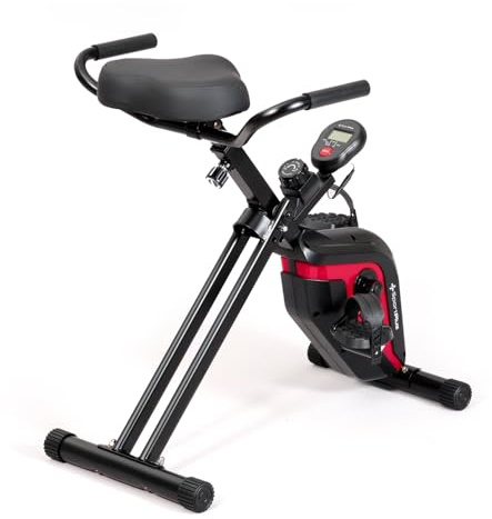 SportPlus Tischfahrrad für zuhause | Heimtrainer Fahrrad klappbar für höhenverstellbare Tische | perfekt für Homeoffice