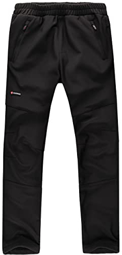 Höhenhorn Tiegun Kinder Softshellhose Jungen Mädchen Outdoorhose Gefüttert Snowboardhose