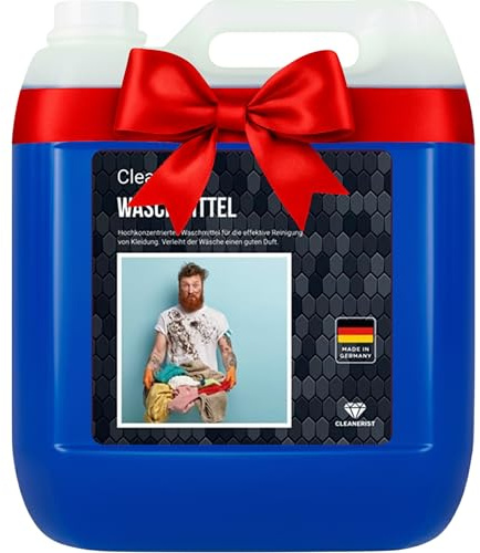 Cleanerist - Color Waschmittel flüssig für 350 Wäschen Buntwäsche - 10l Flüssigwaschmittel Konzentrat für bunte & dunkle Wäsche - XXL Vollwaschmittel mit Frischeduft für 20-95°C, statt Pods, Pulver