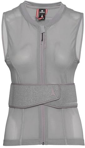 ATOMIC Live Shield Amid Lite Vest W - Damen-Protektorenweste mit AMID-Technologie für maximalen Schutz - Ergonomischer Rückenprotektor aus atmungsaktivem Mesh - Ski-Schutzweste