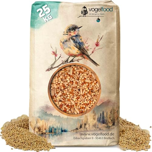 Samore 25 kg Wellensittichfutter - Kanarienfutter- Vogelfutter