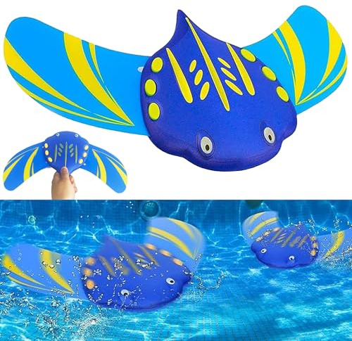 Giggleye Unterwasser Glider​​ ​​Tauchspielzeug für Kinder​​, ​​Teufel Fisch Schwimmbad Spielzeug, Pool Spielzeug, wasserspielzeug Jugendliche Kinder (Groß)
