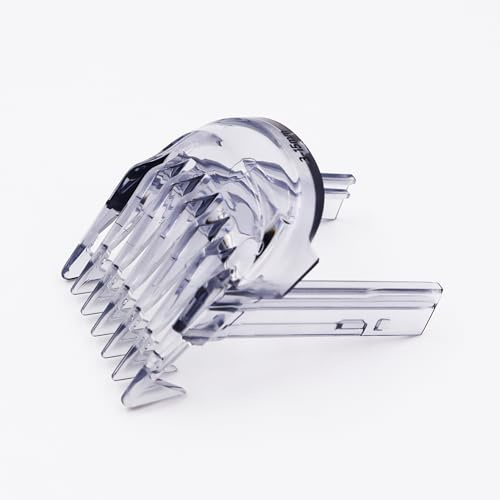 Haarschneidekamm kompatibel mit Philips HC5610 HC5612 HC5630 HC5632 HC5690 HC5691 HC7650 Rasierer; 3-15mm Rasierer-Haarschneidekamm; Haar-Bartkamm; Ausdünnungskamm (3-15mm Rasierer-Haarschneidekamm)