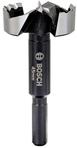Bosch Professional Forstnerbohrer (für Holz, Ø 45 mm, Länge 90 mm, Zubehör Bohrmaschine)