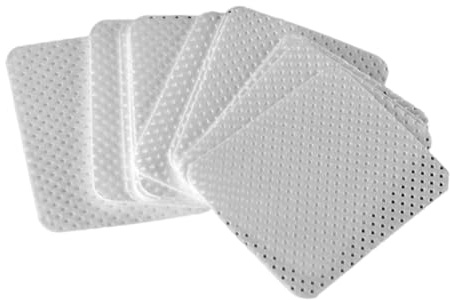 WOONEKY 540 Blatt Fusselfreie Wattepads aus Baumwolle zur Sanften Reinigung von Nägeln und Haut für Nageldesign und Kleberentfernung im Beauty Bereich