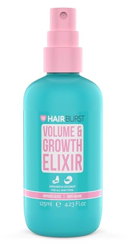 HAIR BURST Haarspray für Mehr Volumen und Weniger Haarausfall — Haarwachstum Beschleunigen und Hitzeschutz für Haare – Ohne Sulfate und Parabene (125ml)