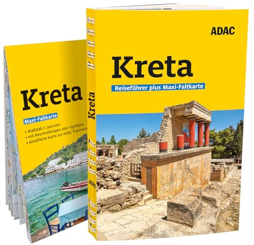 ADAC Reiseführer plus Kreta: Mit Maxi-Faltkarte und praktischer Spiralbindung