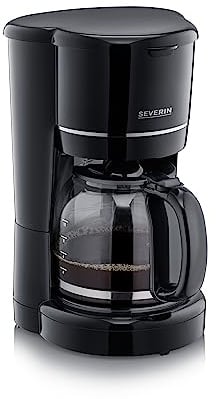 Severin KA 4320 Filterkaffeemaschine Schwarz 10 Tassen 900W mit Warmhalteplatte und Abschaltautomatik